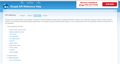 Desktop Screenshot of api.drupalhelp.net