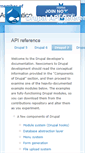 Mobile Screenshot of api.drupalhelp.net